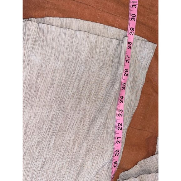 Jason Wu Womens Wide-Leg Pants Size M Beige Casual Lightweight Medium - Picture 8 of 9